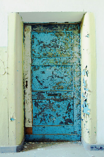 Die blaue Tür, Jeanne Fredac © Adagp, Paris, 2021